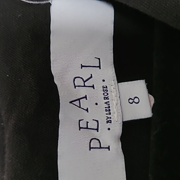 PEARL by Lela Rose Stretch Jumpsuit Sz 8 - Picture 15 of 16